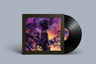 create unique single cover designs for independent artists