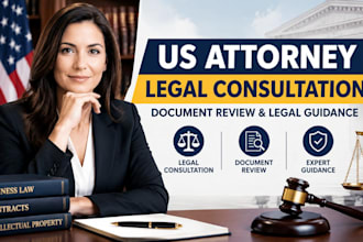 provide expert US attorney legal consultation and document review services