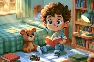 illustrate children story book illustration children story