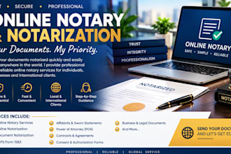 provide fast online notary and online notarization for your legal documents