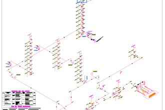 do 2d piping layout and isometric drawing in autocad