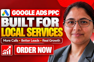 manage google ads PPC for local services, plumbing, cleaning, roofing, and more
