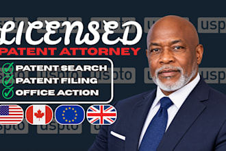 do patent search, filing and office action help as a licensed attorney
