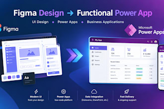 turn your figma design into a functional power app