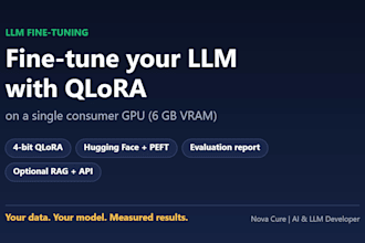 fine tune your llm with qlora on a single consumer GPU