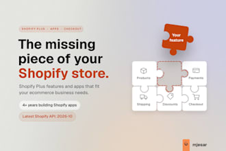 build shopify plus features and apps