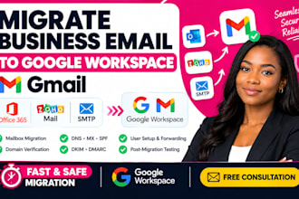 migrate business email to google workspace gmail from office 365 zoho mail smtp