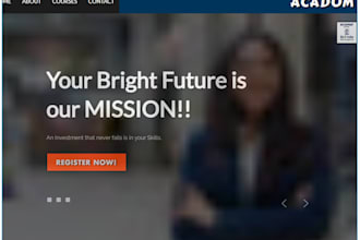 create a professional website using the bubble