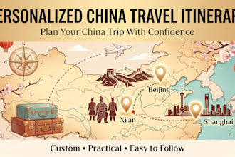 create a personalized china travel itinerary