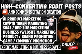 provide active reddit seo, geo post for long term business growth
