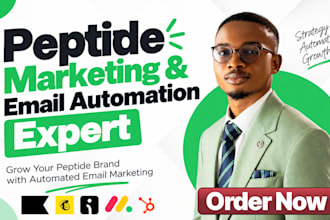 peptide marketing email automation google ads facebook ads peptide seo website