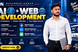 do ai website development, ai chatbot, ai automation as wordpress expert