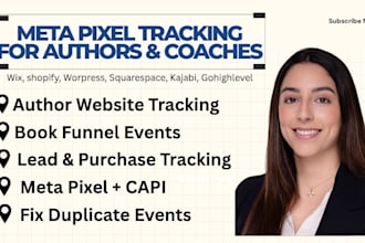 set up facebook meta pixel tracking author websites book funnels coaches writers