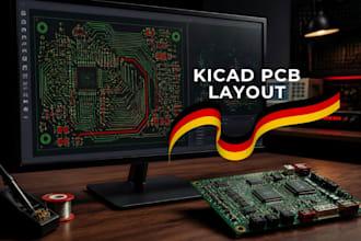 design a production ready kicad pcb layout