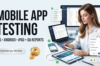 qa test and review website , ios app and android app