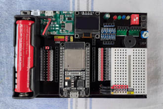 design battery powered iot pcb with esp32 ble wifi and firmware