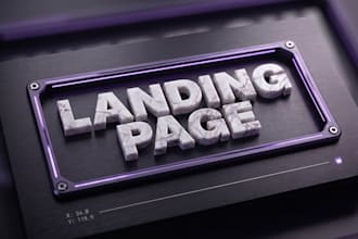 design and develop a responsive landing page