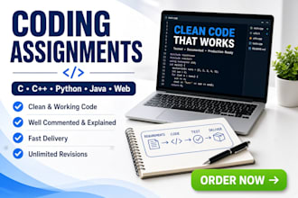 do all types of coding assignments app and web development
