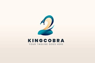 design creative cobra logo