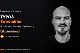ich behebe fehler und beschleunige deine typo3 webseite