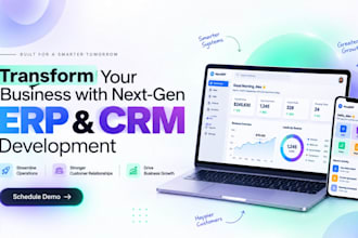 custom software developer erp software and hrm web app
