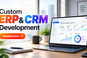 custom software developer erp software and hrm web app