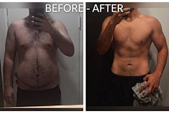 design a custom weight loss and muscle building workout plan