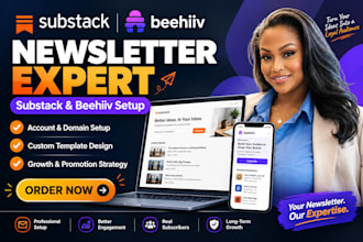 setup substack newsletter and beehiiv with substack promotion