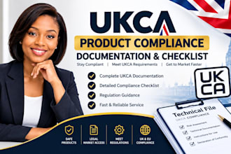 prepare ukca product compliance documentation and checklist
