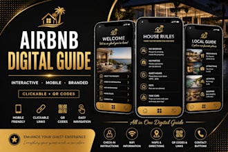 create an interactive airbnb digital guidebook for your vacation rental