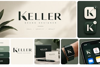 design professional logo, brand identity, email signature for your business