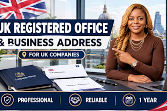 provide a uk registered office and business address