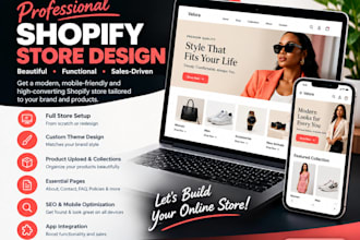 set up your shopify design profesionally