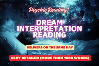 do dream interpretation reading, dream analysis, what does my dream mean