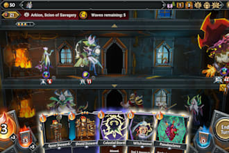 develop roguelike card and deckbuilder game in unity