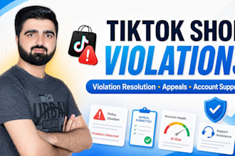 fix tiktok shop violation, product rejection, and restricted category