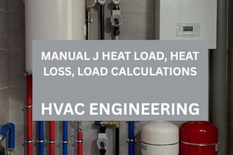 heat loss calculation, mamual j load calculation, heating load calculation texas