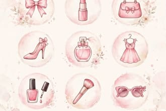 design aesthetic instagram highlight covers coquette icons