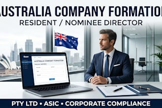 provide australia resident nominee director and pty ltd company formation
