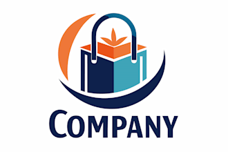 create a minimalist and professional retail logo