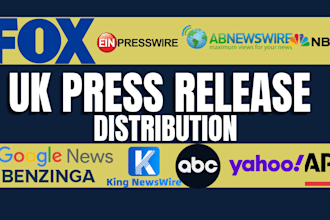 do UK press release distribution, press release distribution UK pr distribution