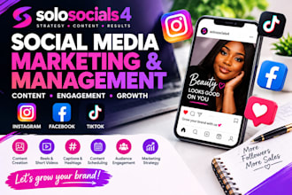 manage your hair extensions social media marketing and create engaging content