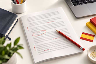 write and improve spanish business texts