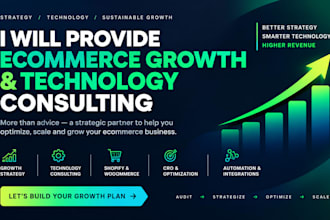 provide ecommerce growth and technology consulting