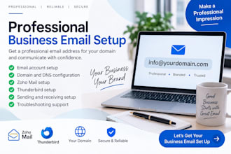 set up professional business email for your domain