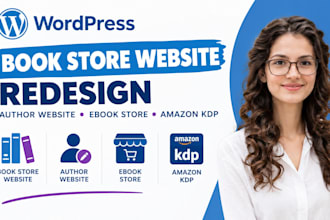 book store website redesign ebook author website author website with amazon kdp