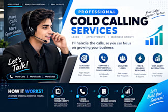 do professionally cold call leads and qualify prospects
