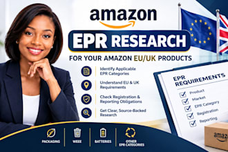 research epr requirements for your amazon eu UK products