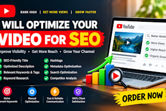 optimize your youtube videos for SEO