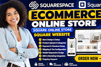 build squarespace ecommerce online store square online store square website